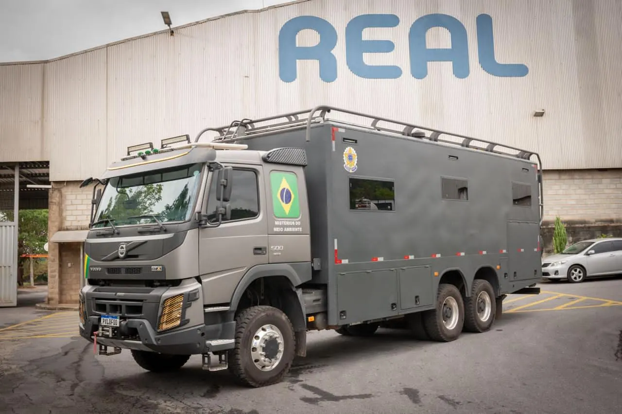 Motorhome de Renato e Vera pronto para uma nova viagem